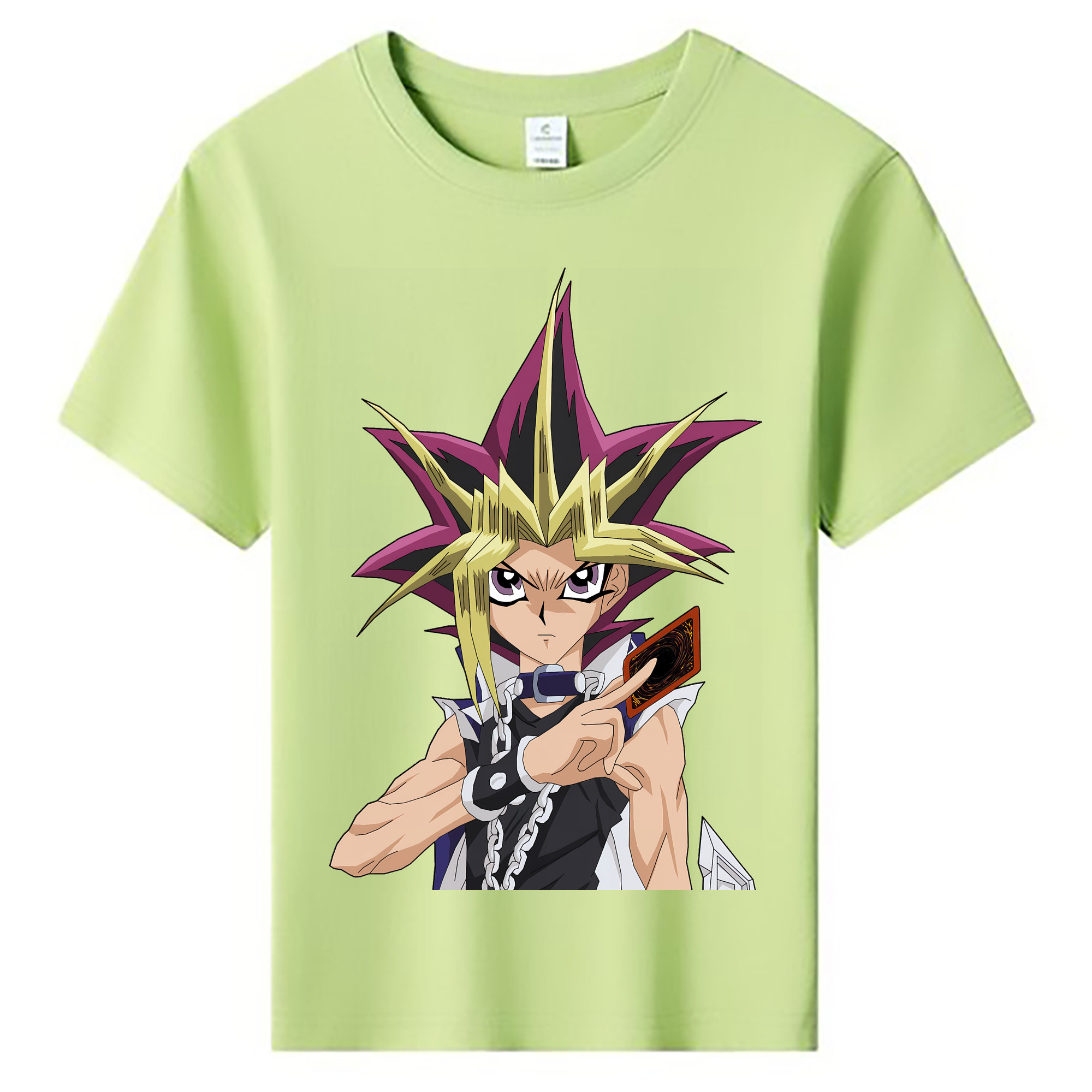 （画像用） 遊☆戯☆王 Yu-Gi-Oh! 綿100％キッズTシャツ（フロントプリント）